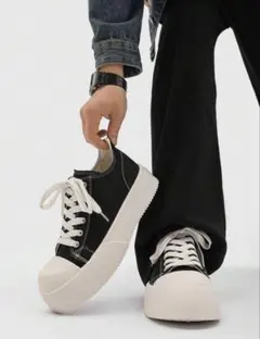 FGMM風　rick似 ジオバス opium y2k スニーカー