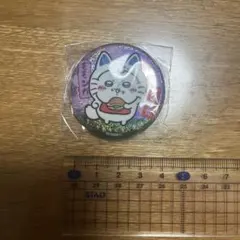 ちいかわ もぐもぐ本舗 伏見稲荷限定 ホログラム キラキラ 缶バッジ モモンガ