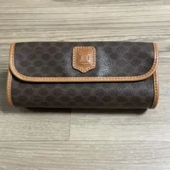 CELINE セリーヌ　マカダム柄　化粧ポーチ 小物入れ　美品