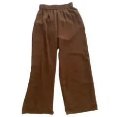 タックワイドパンツ ワイドパンツ