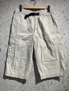 90s OLD UNIQLO カーゴクロップドパンツ　ユニクロ　ベージュ