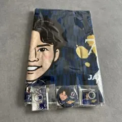 前田大然 サッカー日本代表 タオル セット 応援 モバガチャ ワールド 