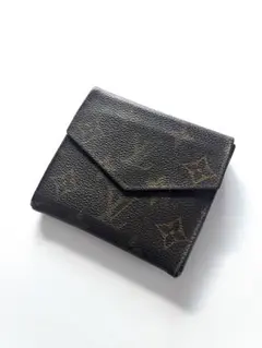 LOUIS VUITTON モノグラム 三つ折り財布 コンパクト 小銭入れあり