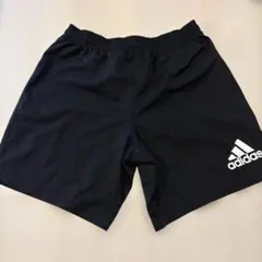 美品adidas 黒 ハーフパンツ 3本ライン⭐︎M