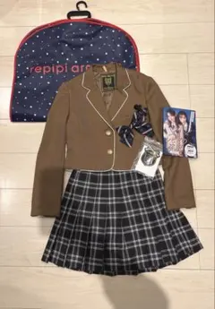レピピアルマリオ卒服・卒業式スーツセットアップ(150~160)韓国あんその着用