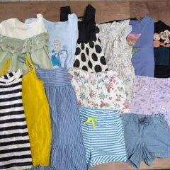 女の子夏物半袖110cm♪14枚まとめ売りGLOBAL WORK　farmy他
