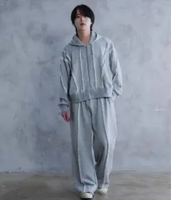 AROUND FLAVA ヘビーウェイト リンキング スウェットパンツ