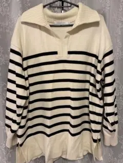 AMERICAN HOLIC ストライプセーター Mサイズ