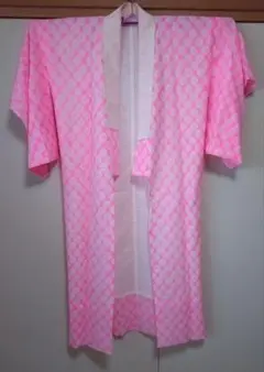 長襦袢　ピンク　レトロ