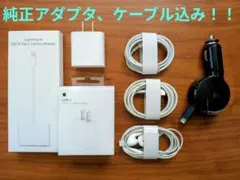 Lightning to SD/TFカードリーダーと充電器セット