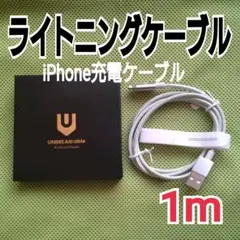 【未使用　Lightning to USB Cable 1m シルバーグレー】