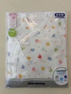 新品未使用　MIKIHOUSE ミキハウス 新生児用コンビ肌着 50