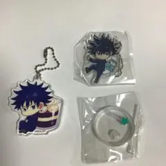 呪術廻戦　伏黒恵　アクリルキーホルダー　2個セット