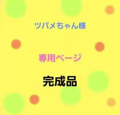 ツバメちゃん様専用ページ