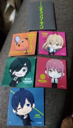 チェンソーマン スクウェアステッカーセット 5枚