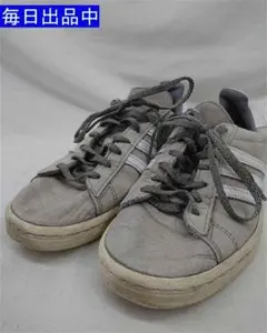 &アディダススーパースター グレー系 スエード スニーカー メンズ 24.0cm