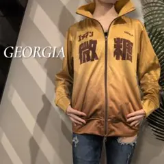 【非売品】GEORGIA エメマン フルジップジャージ 刺繍 上のみのサムネイル