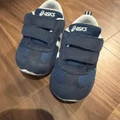 ASICS キッズシューズ ネイビー 15.0cm