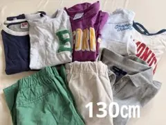 男の子服まとめ売り　130㎝ 半袖Tシャツ　ズボン　夏服　チャンピオン　ギャップ