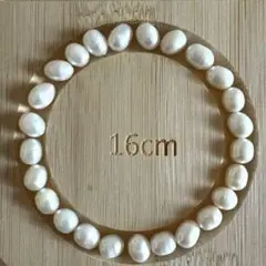 淡水パールブレスレット 01
