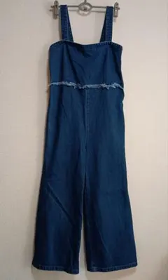 SOMETHING EDWIN デニム サロペット オールインワン フリーサイズ