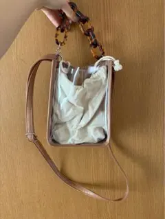 クリアバッグ 2way ショルダーバッグのサムネイル