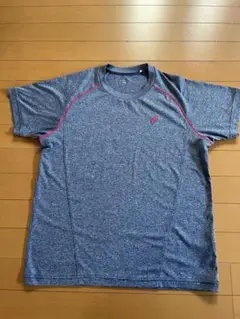 asics 半袖Tシャツ EZS936 ブルー Mサイズのサムネイル
