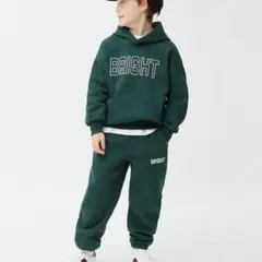 裏起毛ヘビーウェイトスウェットワイドイージーパンツ