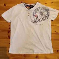 BINS鳳凰デザイン Tシャツ LLサイズ南神