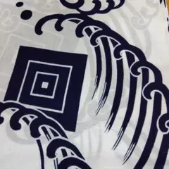 白 紺 相撲 力士 千代の富士 浴衣 反物 - メルカリ