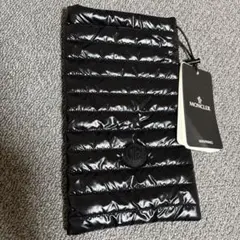 新品】MONCLER モンクレール ダウン ポーチ メガネケース 黒 大きい方