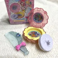 トロピカルージュプリキュア プリキュアメイクセット コンパクト＆コーム 食玩