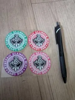 HYSTERIC GLAMOUR MINI ロゴステッカー 4枚セット