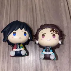 鬼滅の刃　ちょこのっこフィギュア　炭治郎　義勇