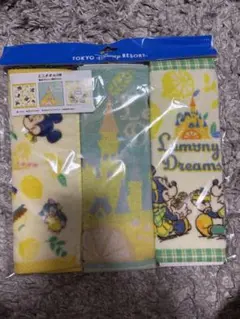 【未開封】東京ディズニーリゾート ミニタオル3枚セット
