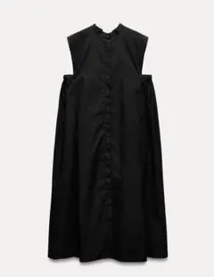 ZARA ミディボリュームワンピース XS