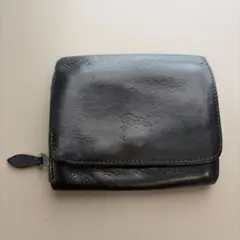 【人気型】イルビゾンテ　二つ折り財布　ブラックのサムネイル