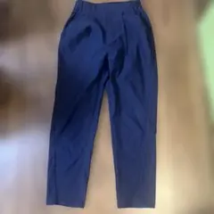 ネイビー テーパードパンツ サイズSPのサムネイル