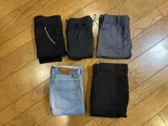 5枚まとめ売り　ロングパンツ　ショートパンツ　130cm〜　キッズ　バーバリーのサムネイル