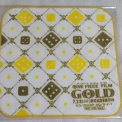 ワンピースフィルムゴールド タオルハンカチ