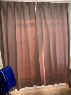 1級遮光カーテン100×200cm2枚ピンクのサムネイル