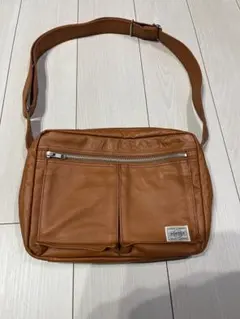 PORTER ショルダーバック　ブラウンカラー