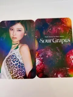 NiziU Sour Grapes トレカ ミイヒ