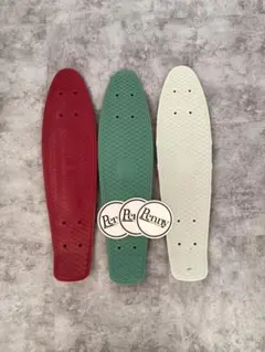 Penny スケートボード デッキ 3枚セット キャップ/ステッカー付きのサムネイル