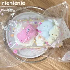 nienienie キャラクター/デザート/うさぎ断層ケーキ スクイーズ 純泥風