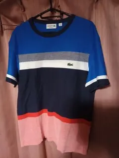 LACOSTEラコステ レギュラーフィット ポロシャツ生地Tシャツ US S