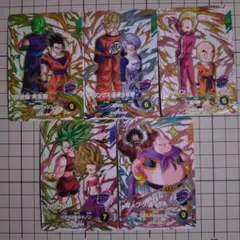 ドラゴンボールスーパーダイバーズ9弾PUR5種フルコンプセット