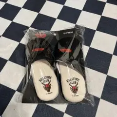 【未開封】ストレンジャー・シングス ヘルファイアクラブ スリッパ Mサイズ