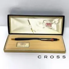 【極美品】CROSS クロス ボールペン 花柄 CLASSIC BLACK 箱付のサムネイル