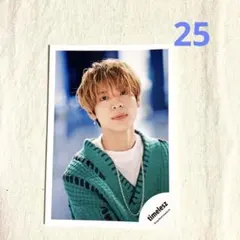 公式写真　松島聡　timelesz タイムレス